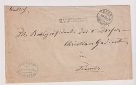 Haldenstein sauberer Balkenstempel und Chur !!