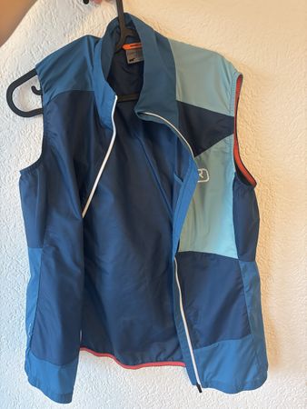 Ortovox Damen Weste blau mehrfarbig Grösse M guter Zustand