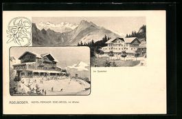 Adelboden, Hotel-Pension Edelweiss im Wi