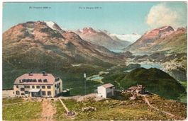 St. Moritz - Standseilbahn Muottas Muragl Bergstation