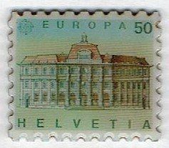 Placchette & Badge: Hauptpostgebäude in Luzern – Usato da Hinterkappelen venduto da Schampus