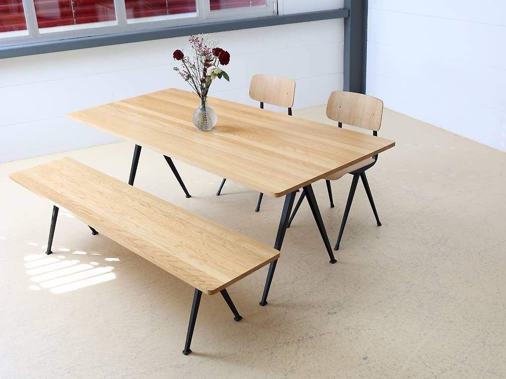 Hay Tavoli: HAY Set: Tisch, Bank & 2 Stühle – Usato da Meinisberg venduto da atelier_TILIJA 1