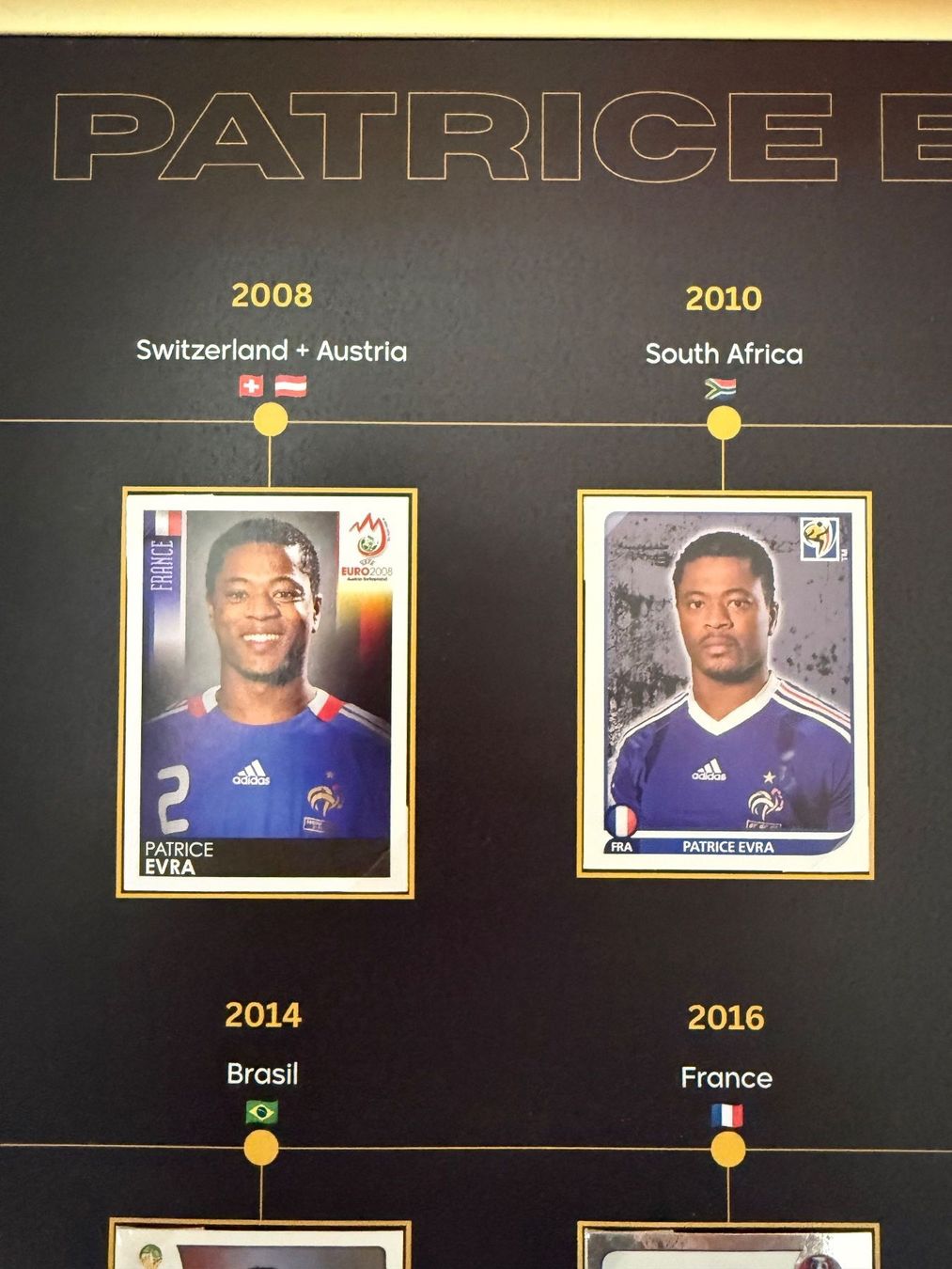 Panini Sammelbilder & Trading cards: Panini-Plakat Patrice Evra – Neu (gemäss Beschreibung) aus Stettlen von DieTaube2.0 1