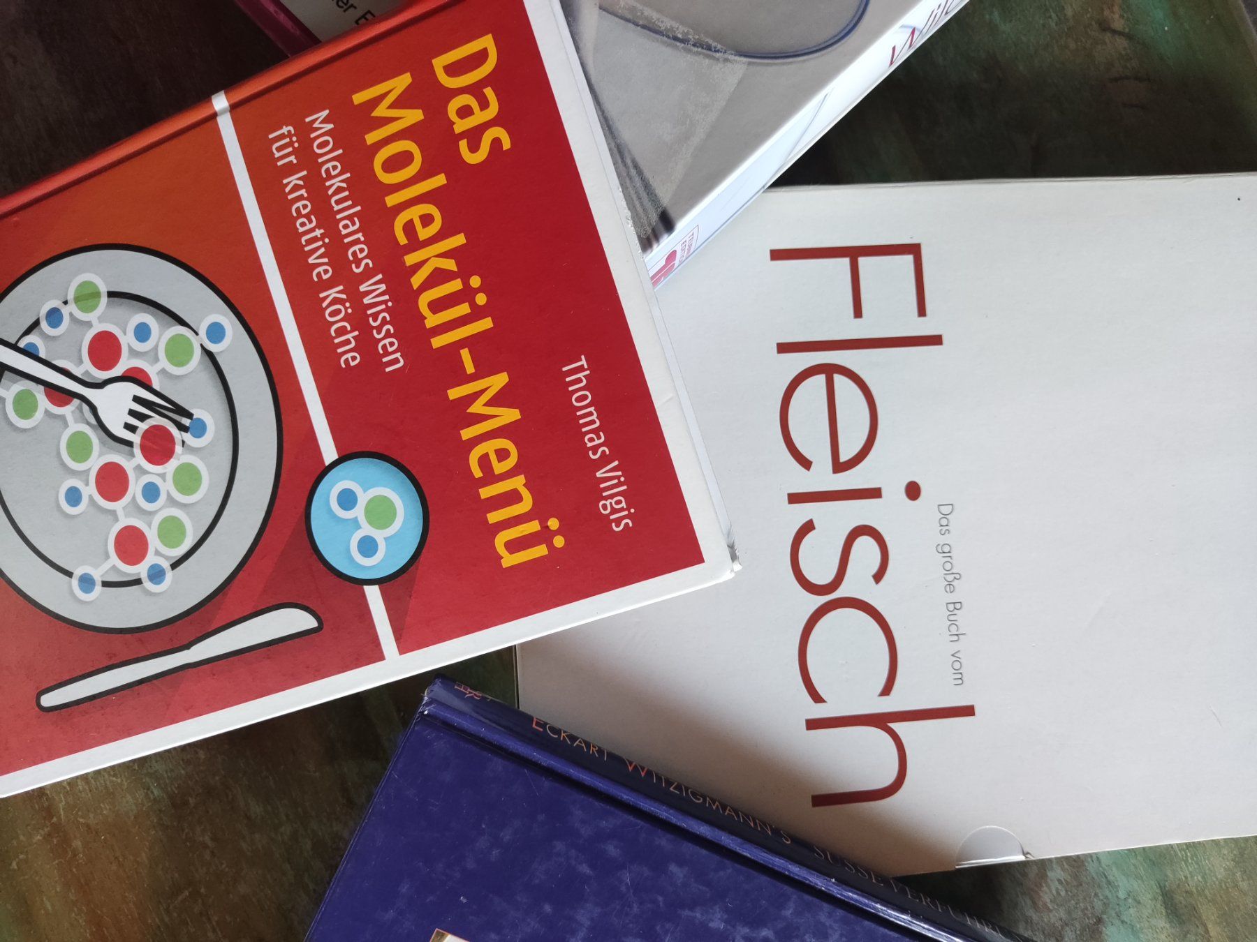 Bücher: Das Molekül Menü Kochbuch und Teubner Editionen – Gebraucht aus Kriens von rinzmann 2