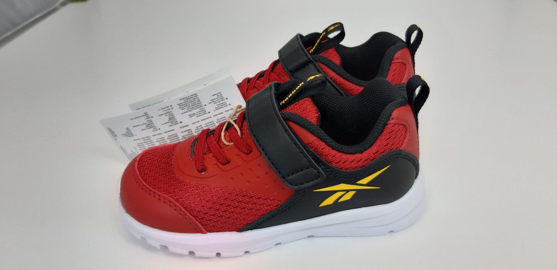 Reebok Scarpe per ragazzi: REEBOK Rush Runner 4.0 TD Sneaker Klettverschluss Gr. 20 – Nuovo e nell'imballaggio originale da Seuzach venduto da VT-Collections1 2