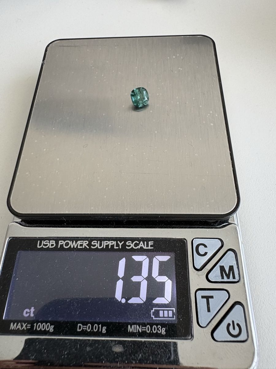 Pietre preziose: Tourmaline Lagoon 1.35 ct – Nuovo e nell'imballaggio originale da Schliern b. Köniz venduto da Hiel 4