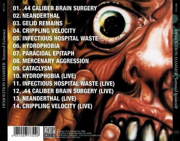 CDs: Demolition Hammer – Tortured Existence Black CD – Gebraucht aus Gingins von Demonseed 1