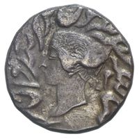Indien, Bharatpur, Dig mint, Rupie 1958, Queen Victoria