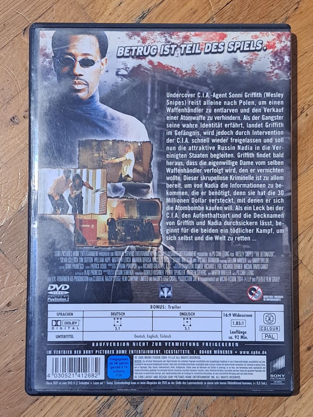 Tutti i DVDs: Detonator - Brennender Stahl – Usato da Wallisellen venduto da Sawr 1