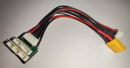 Parallel Ladeboard für 3 *2S LIPO oder 2 * 3S Lipo Batterie