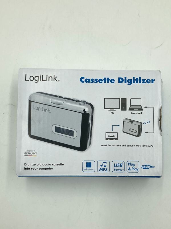Kompaktkassetten: LOGILINK | Kassetten-Digitalisierer | Silber – Neu (gemäss Beschreibung) aus Wittenbach von Restwert_St-Gallen 6