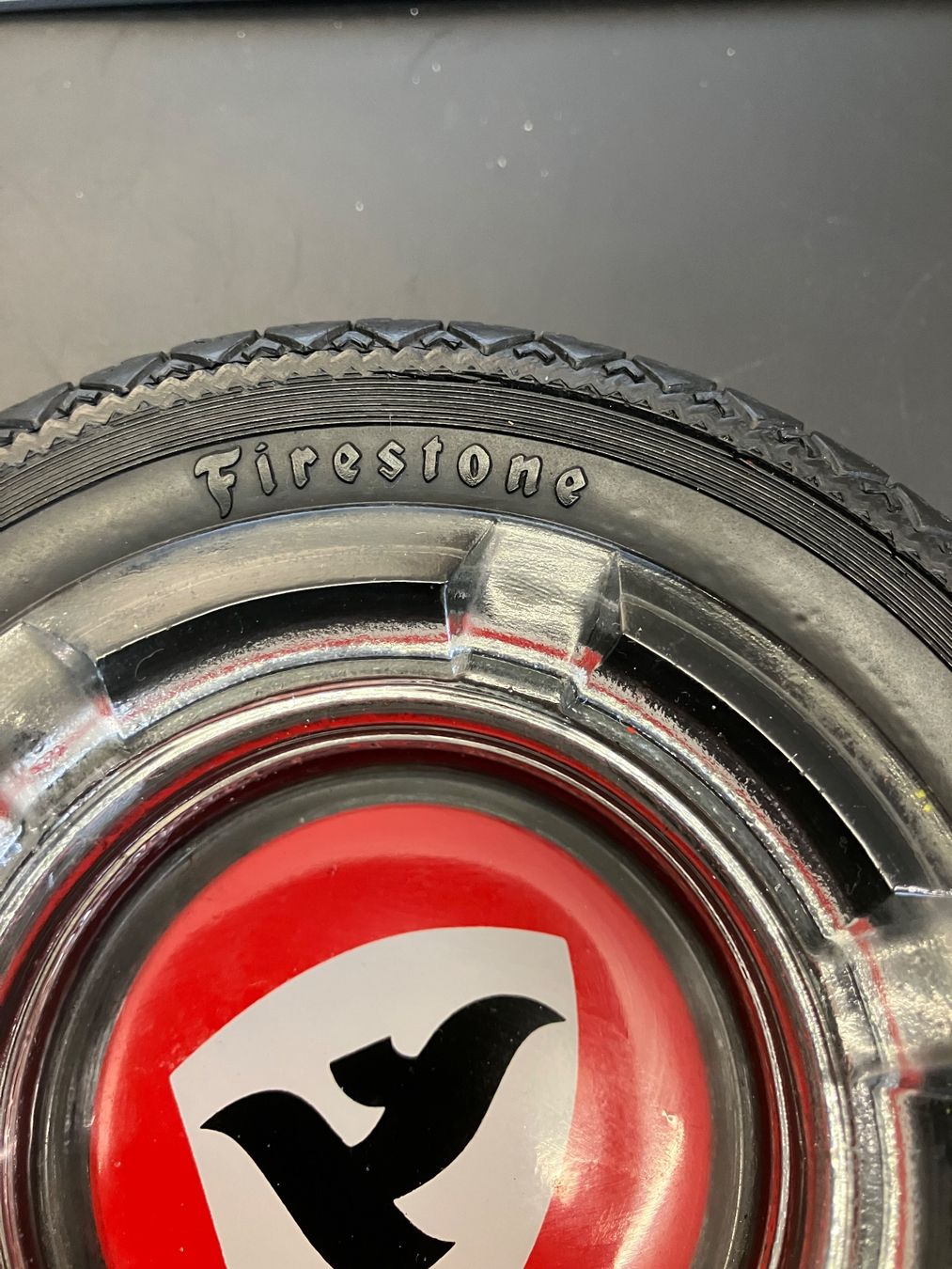 Firestone Portacenere: Firestone Reifen Aschenbecher 14.5cm – Usato da Aarburg venduto da Wendepunkt_Fundgrube 2
