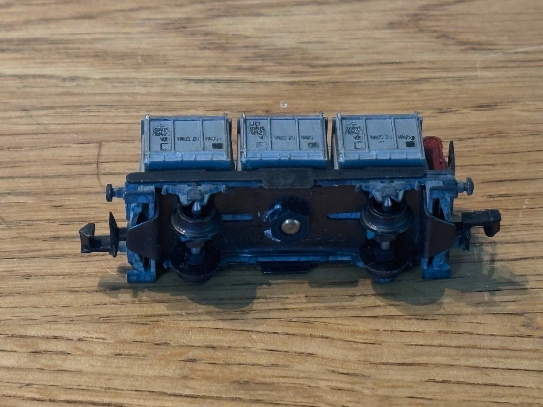 Modellini di ferrovie: e1671: Güterwagen (Spur N) – Usato da Birsfelden venduto da Birs_25 4