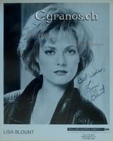 Lisa Blount (1957-2010) Schauspielerin - Autogramm