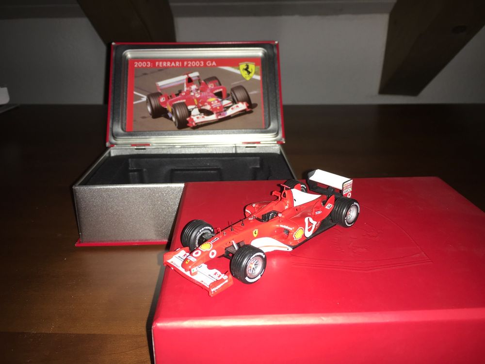HOTWHEELS MATTEL La Storia Ferrari F2003 #1 Michael Schumacher