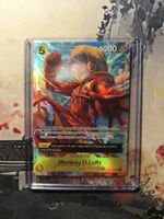 One Piece OP07-109 English Monkey D. Luffy SR AA