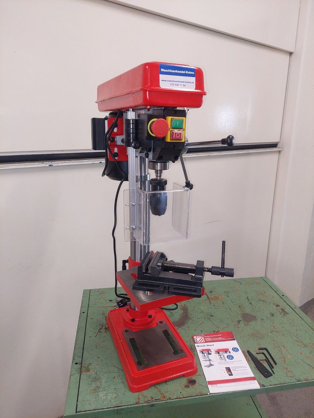 Trapani: Tischbohrmaschine SB4115N-400V – Nuovo e nell'imballaggio originale da Aarwangen venduto da Maschinenhandelkulms 1