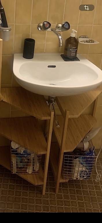 Scaffali: Waschbecken-/Eckregal, Bambus, 34x60 cm – Usato da Zürich venduto da Naemizi 1