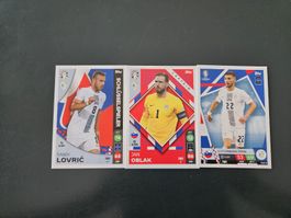 Sammelkarte Jan Oblak, Sandi Lovrić, Adam Čerin Topps 2024