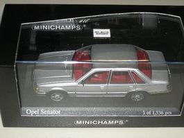 Opel Senator 1980 silber * Minichamps 1:43