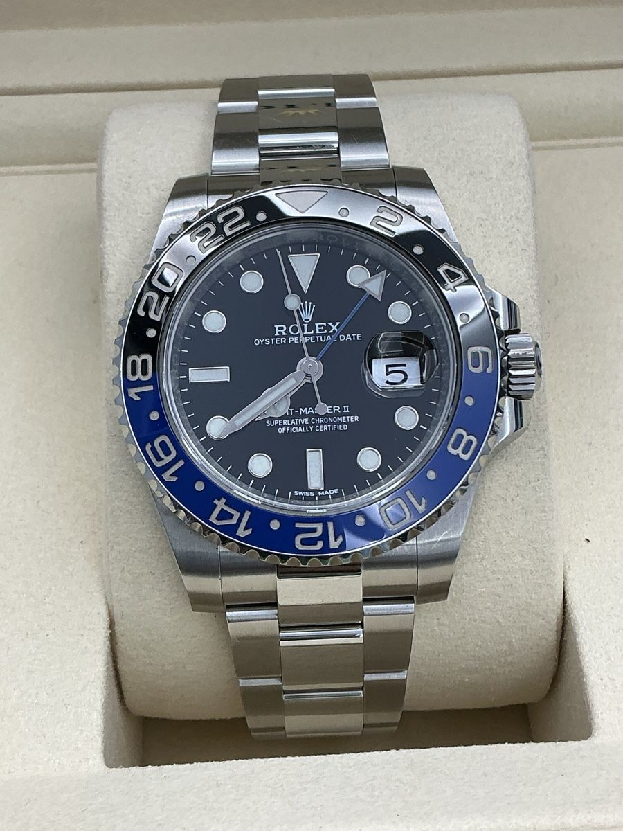 Rolex Uhren: Rolex GMT-Master 2 Batman 2018 116710BLNR Full Set – Gebraucht aus Zürich von watchdealer-24 1