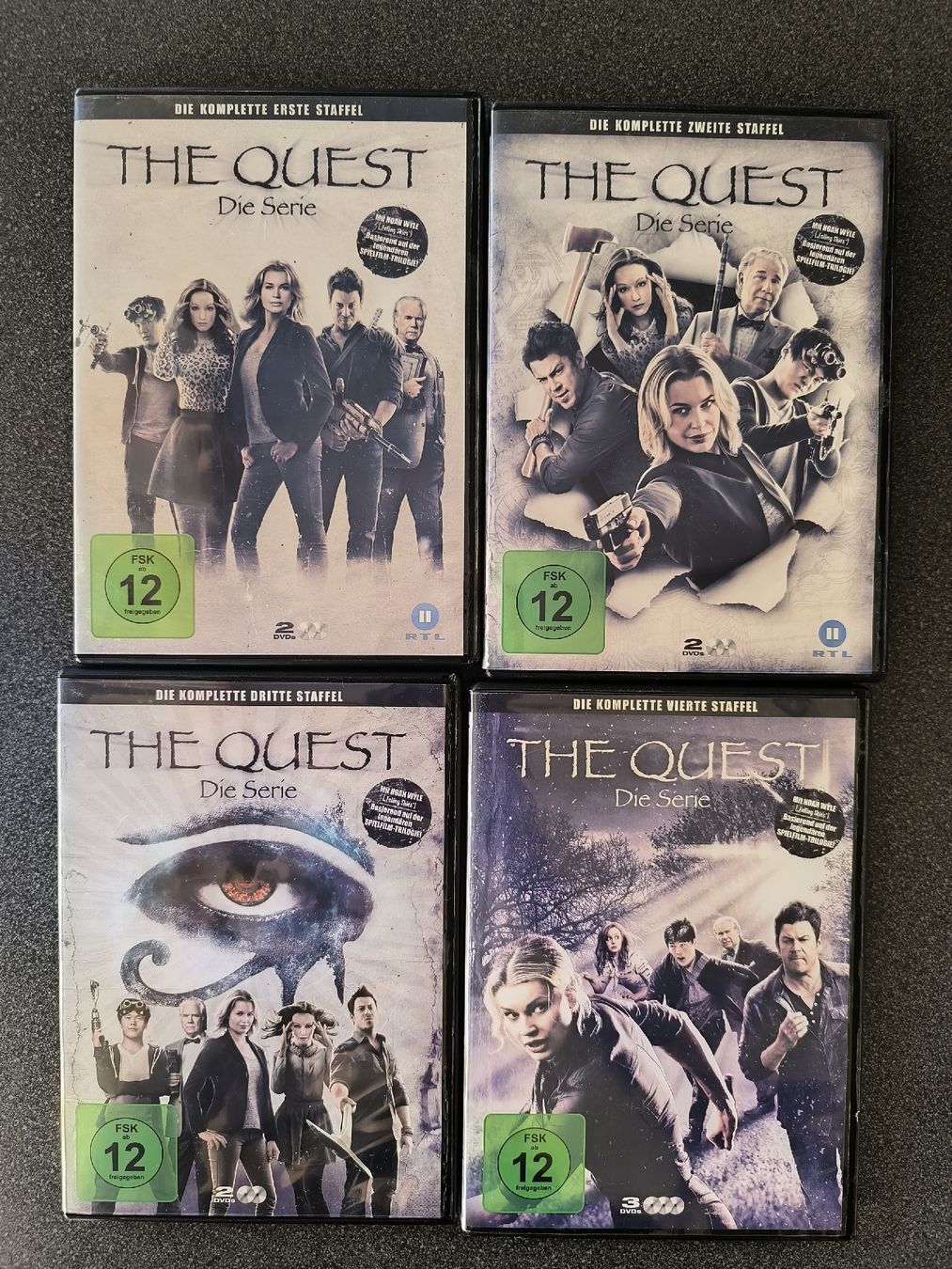 Tutti i DVDs: The Quest 4 Staffeln DVD – Usato da Schaffhausen venduto da gab_v5qf