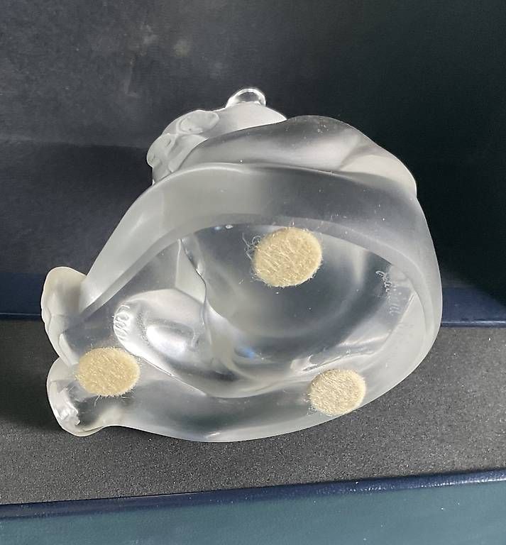 Lalique Statuette: LALIQUE PANDA BÄR SIGNIERT – Usato da Adlikon b.Regensdorf venduto da Crystaldragon09 3