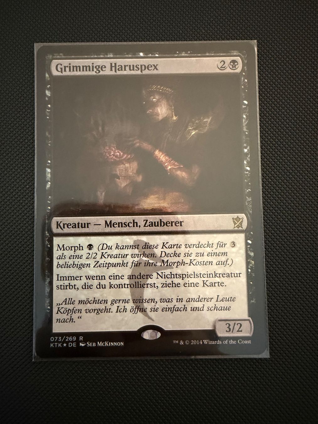 Magic The Gathering Carte collezionabili: Grimmige Haruspex – Usato da Ulisbach venduto da joelsj