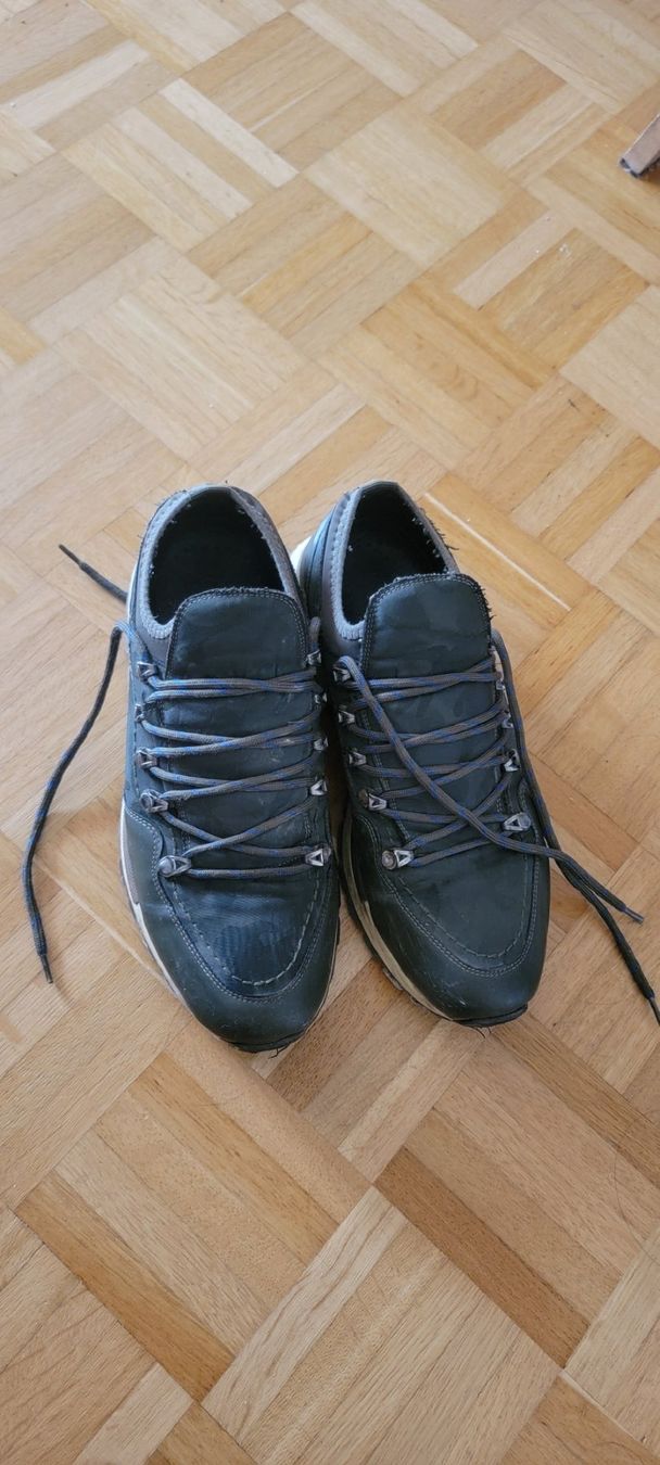 Scarpe da uomo: Grüne Lederschuhe, Größe 43,5 – Usato da Bern venduto da ocaldk 1