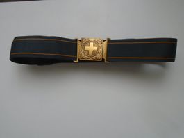 vintage Offiziers-Gurt * Ausgangsgürtel / Schweizer Armee