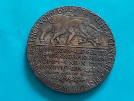 Medal August 1914, outbreak WWI, 40mm
