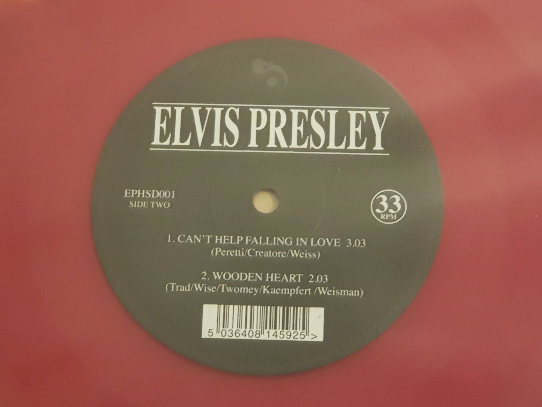 Dischi in vinile: Elvis Vinyl Herz – Usato da Uerschhausen venduto da Burton77 1