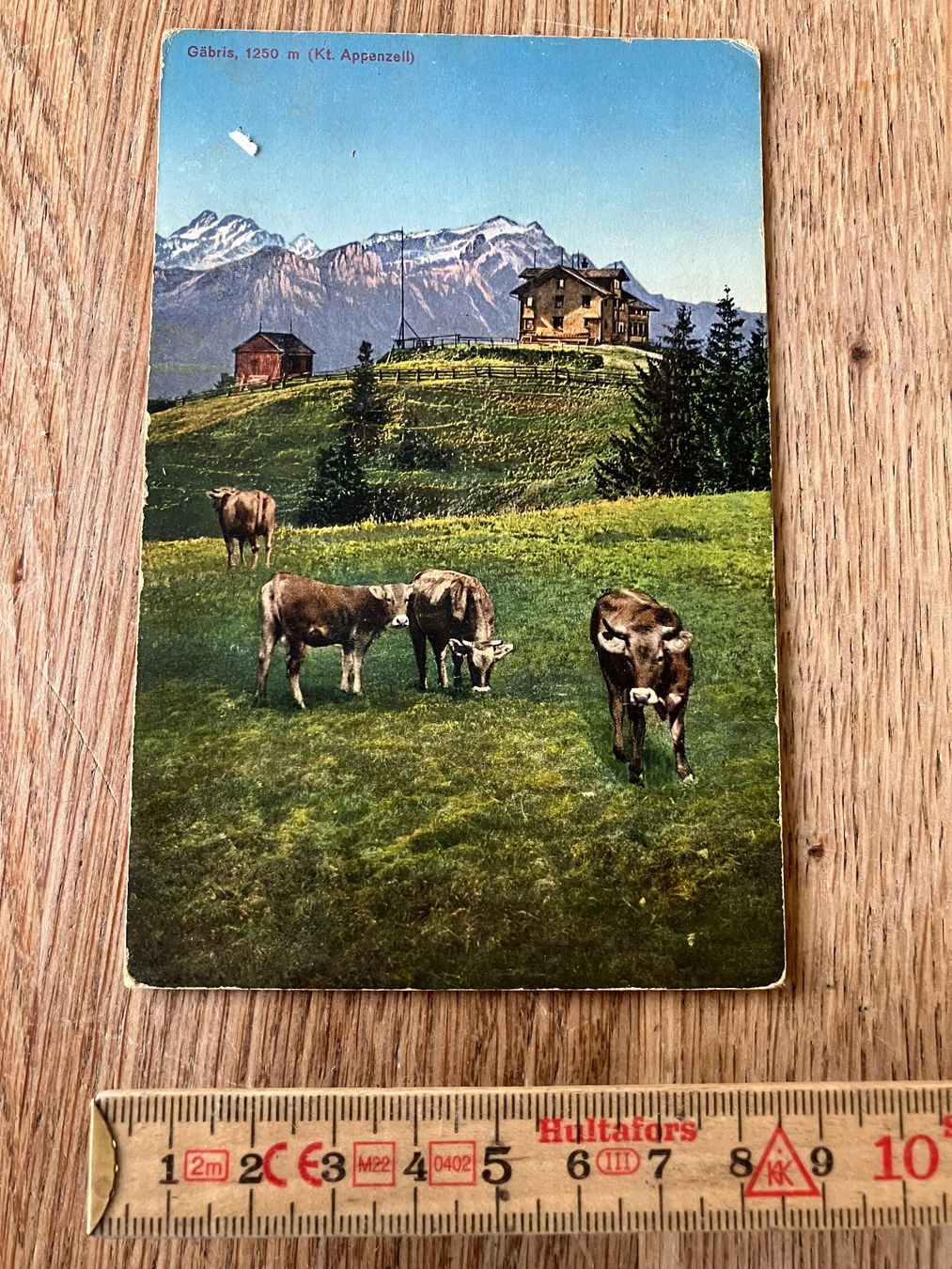 Cartoline postali: Antike Appenzeller Ansichtskarte – Usato da Waldstatt venduto da breitaxt