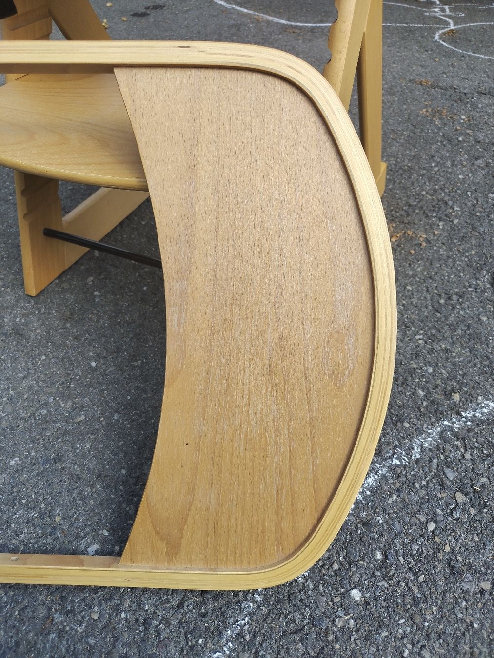 Seggioloni: chaise haute en bois bébé  – Usato da Cortébert venduto da fochette 2