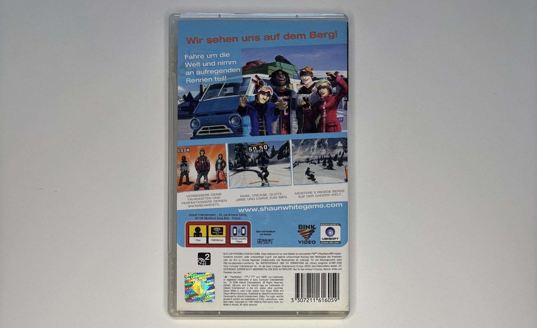 Giochi: PSP - Shaun White Snowboarding – Usato da Allschwil venduto da Bullach 2