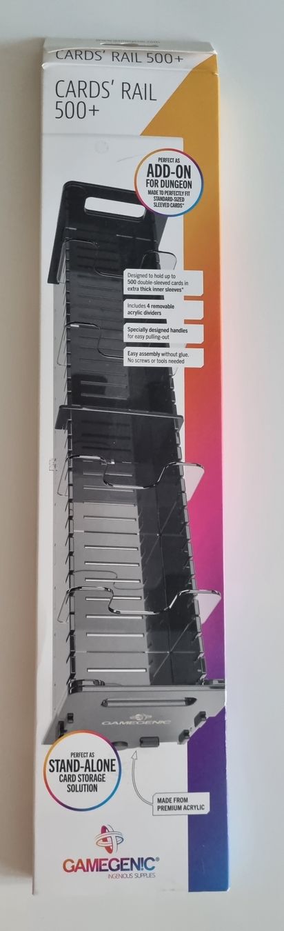 Jeux: Acryl Kartenhalter für 500 Karten – Neuf (Voir description) à Brugg AG par jade16