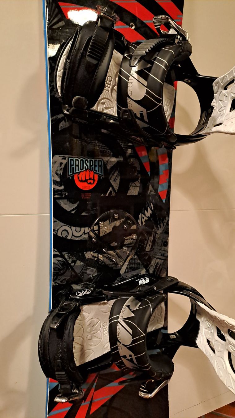 Nidecker Board: Nidecker Snowboard 125cm inkl. Bindung – Usato da Oberrieden venduto da Raja011 3