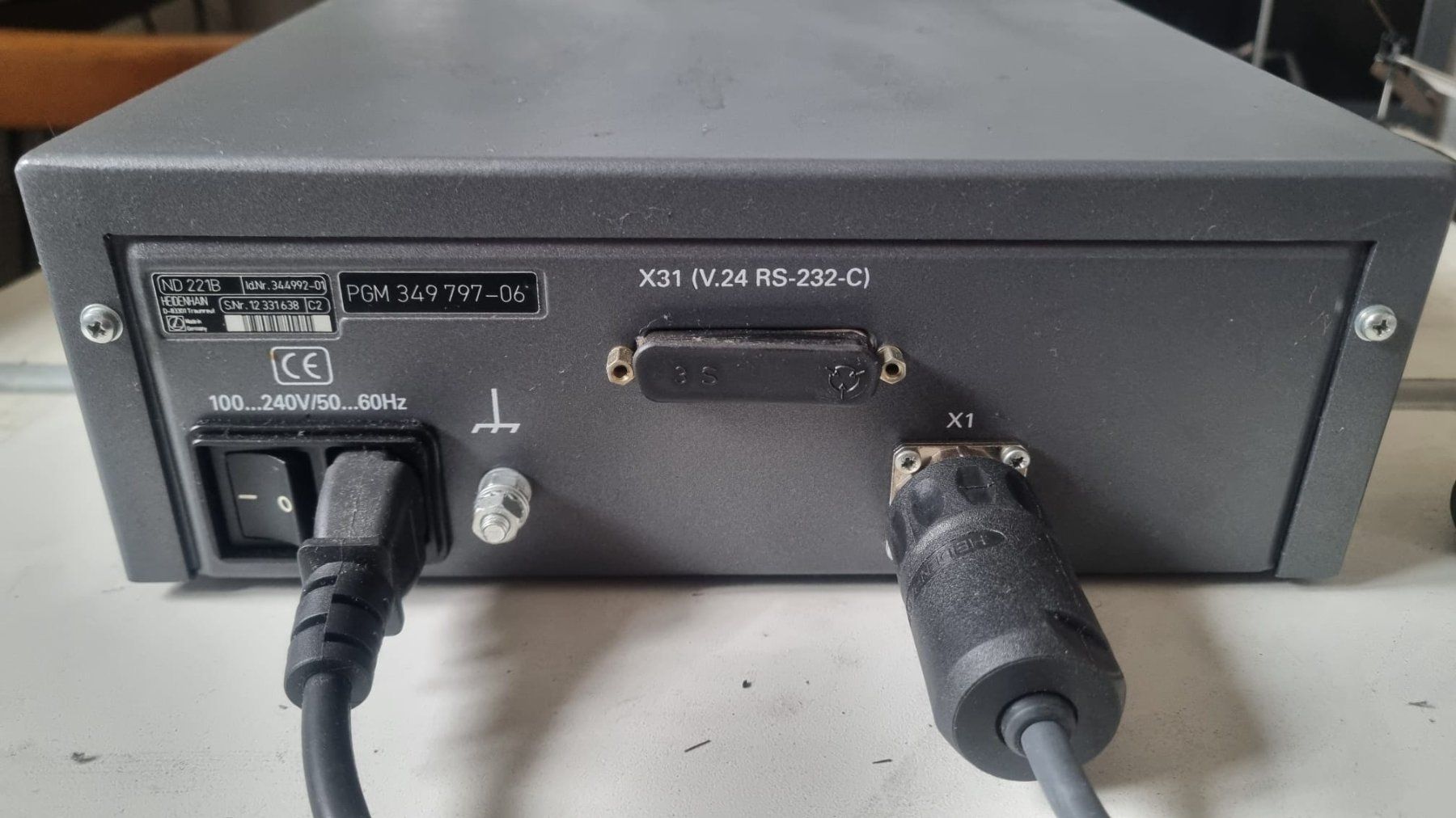 Heidenhain Messen: Digitalanzeige Heidenhain ND221B 1 – Gebraucht aus Quartino von 123HOBIT 1