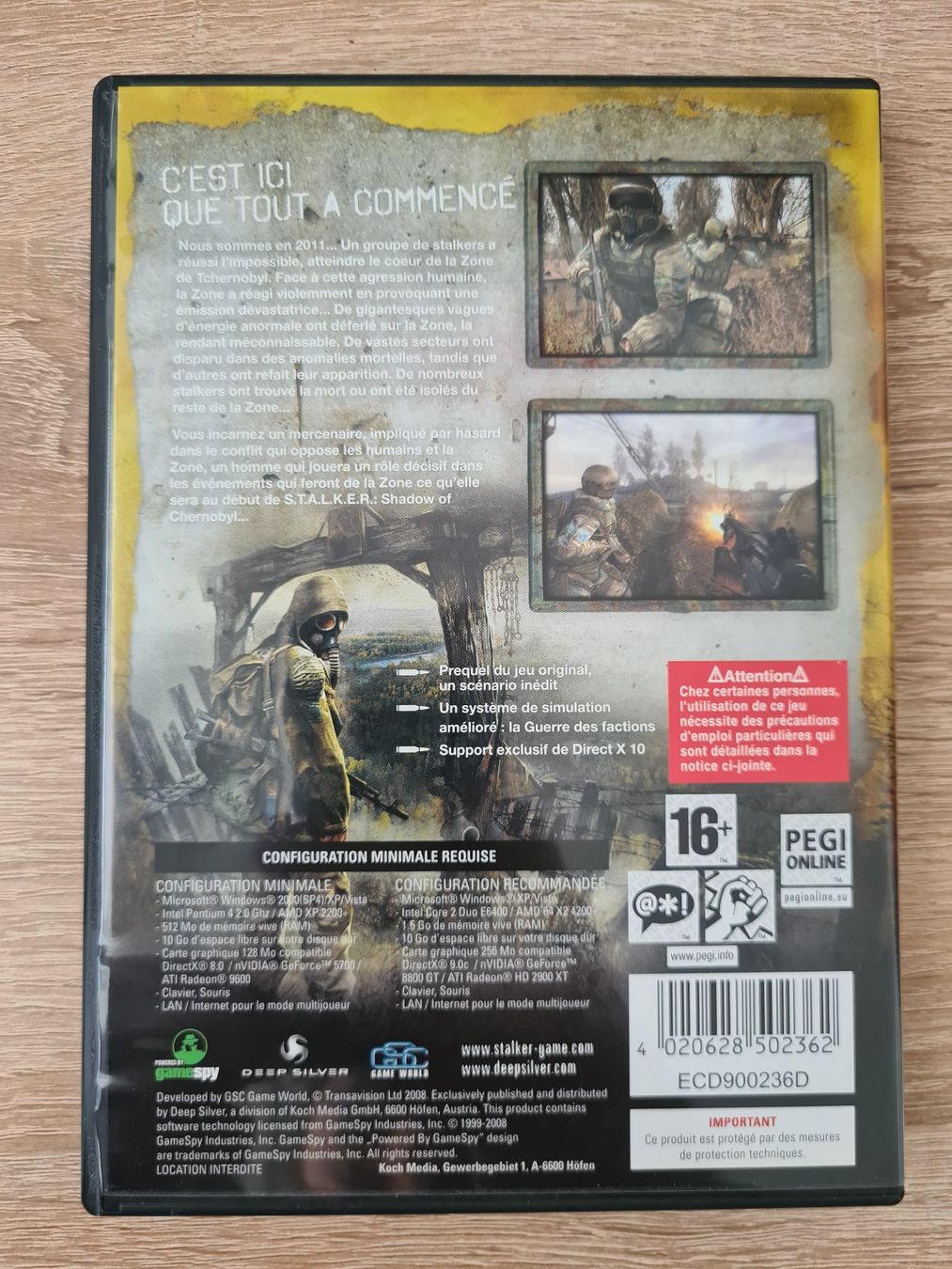 Spiele: S.T.A.L.K.E.R.: Clear Sky (Multilanguage) - PC – Gebraucht aus Carouge GE von Franllo 1