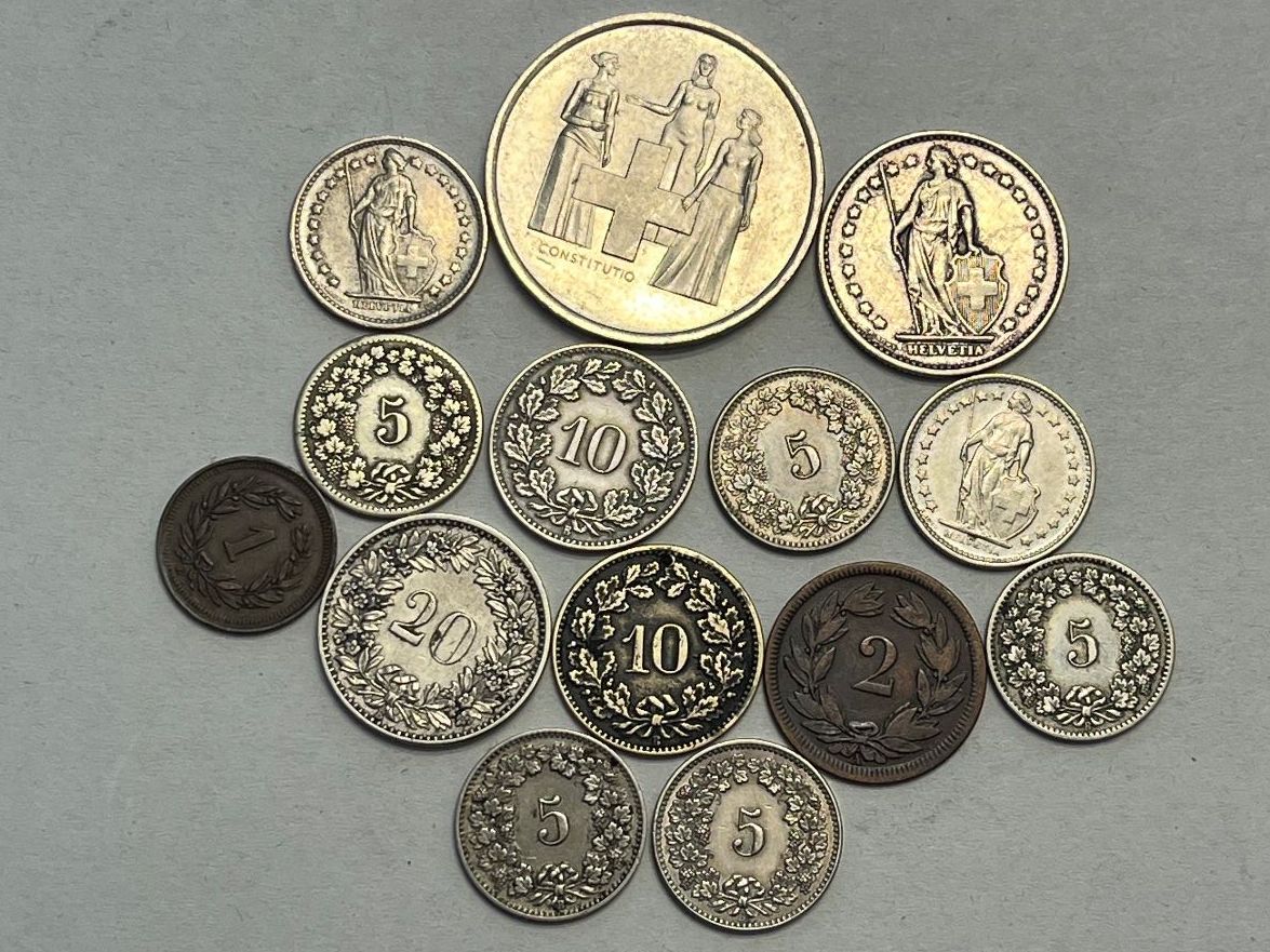 Tutti le monete: Schweizer Münzen ab 1850 - 1974 – Usato da Tägerwilen venduto da Beata1sager 4