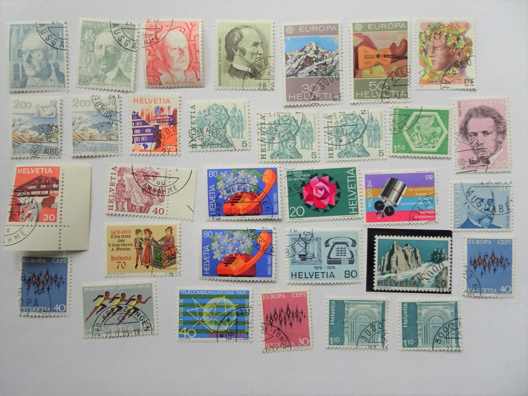Alle Briefmarken: E.T. Stempel – Neu (gemäss Beschreibung) aus Aadorf von Chnorli-Furz