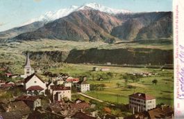 Naters   VS   bei Brig  (Simplonbahn)      um 1909