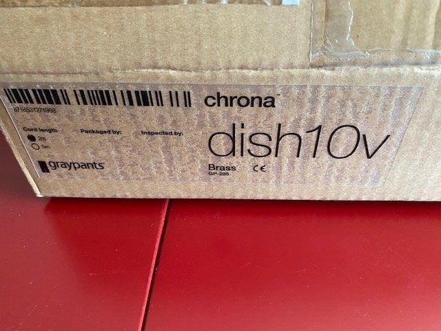 Lampadari & plafoniere: Pendelleuchte chrona dish10V Brass von Graypants – Nuovo e nell'imballaggio originale da Umiken venduto da licht5040 3