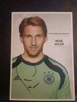 Rene Adler - handsigniert DFB Karte