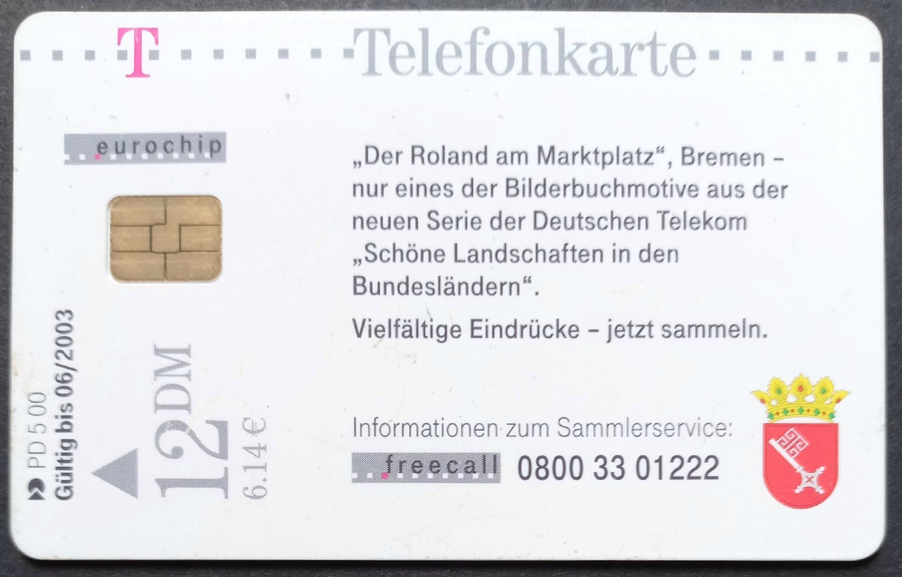 Schede telefoniche: Taxcard - Bremen - D – Usato da Niederuzwil venduto da lubimaja 1