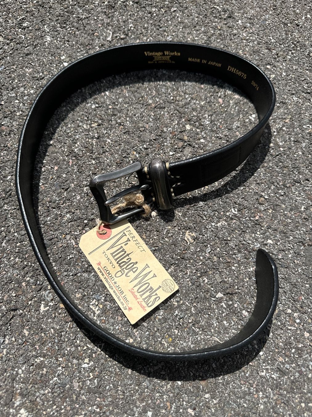 Cinture: Ceinture cuir env 80cm – Nuovo e nell'imballaggio originale da Arnex-sur-Orbe venduto da cameleonfringant