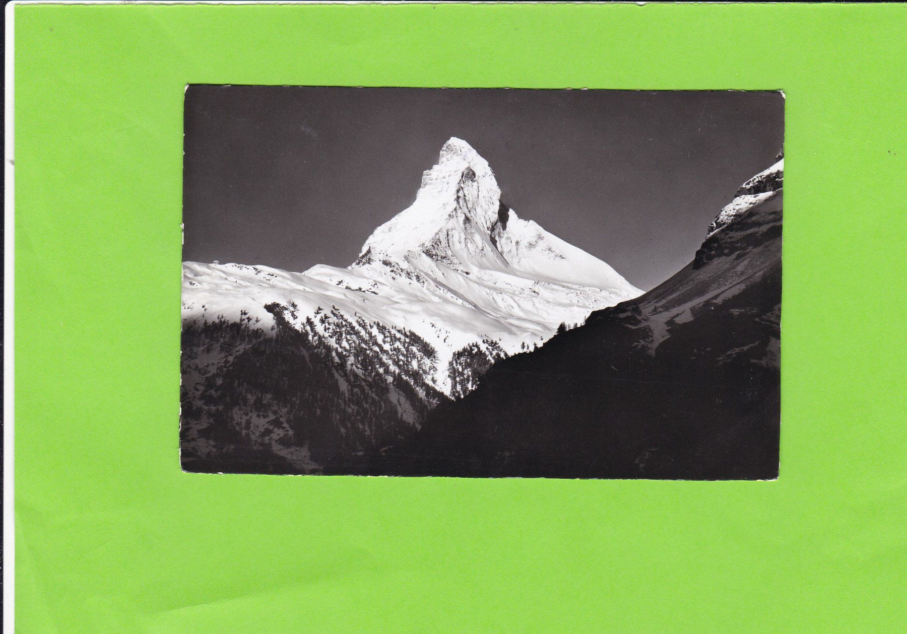 Ansichtskarten: Zermatt-Matterhorn-E. Gyger – Gebraucht aus St. Peterzell von neckertal