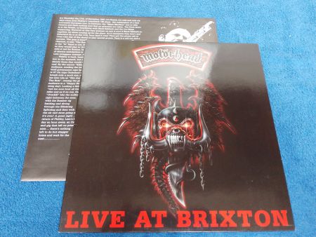 MOTORHEAD - live at brixton 12" NEAR MINT +OIS top copy