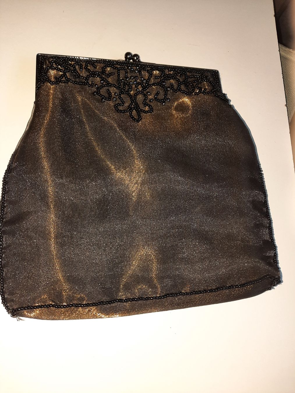 Taschen für Damen: borsetta/ pochette vintage ricamata con perline – Gebraucht aus Biasca von Old_6blh 2
