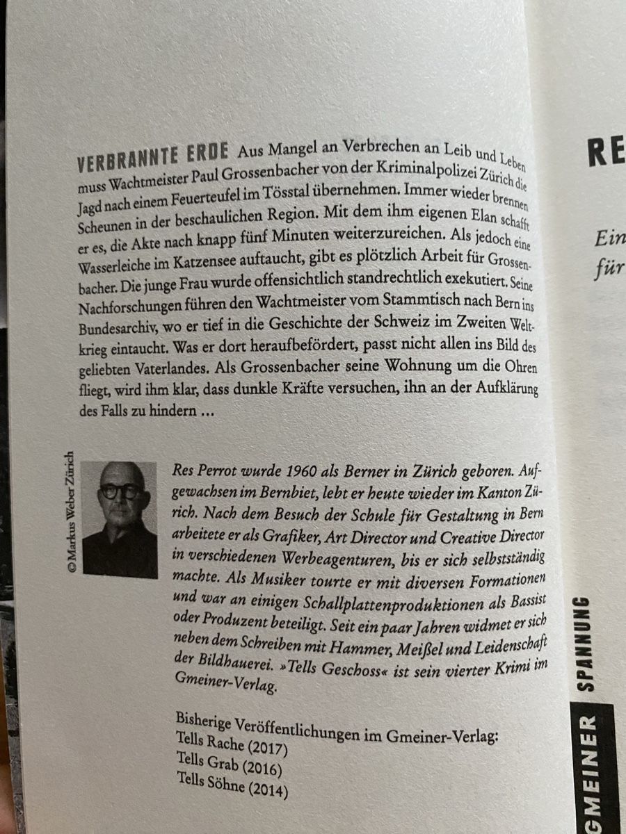 Libri: Tells Geschoss / Krimi - Res Perrot – Usato da Schwarzenburg venduto da Michellu 4